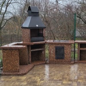 Печь Барбекю Печь под казан - Песчаная буря